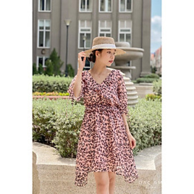 Bel Pink Dress - Beo Đen