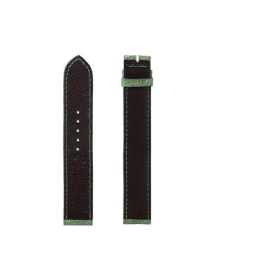 Dây đồng hồ Huy Hoàng da đà điểu size 16, 18, 20 màu xanh lá cây HC8405
