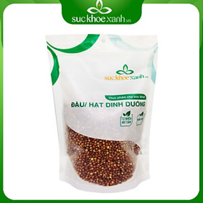 Hạt Bobo (Ý Dĩ) đỏ Sức Khỏe Xanh, Túi 500g nhập khẩu từ Ấn Độ