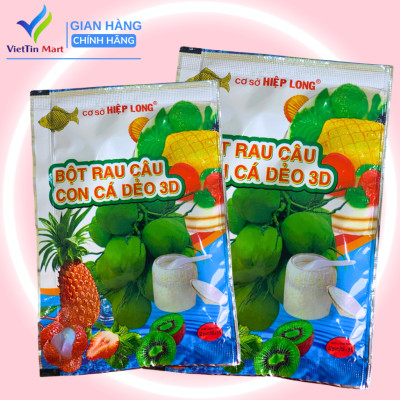 1 Gói Bột Rau Câu Con Cá Dẻo Hiệp Long 10gram/gói