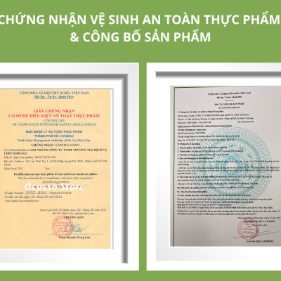 Đậu hà lan sấy giòn vị muối hộp nhôm nắp bạc 500g