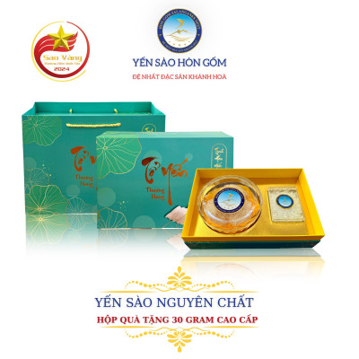 [HGK-G1] Yến Sào Tinh Chế Sợi Rối Phủ Chân - Yến Sào Hòn Gốm Chính Hiệu Khánh Hoà - HGK NEST
