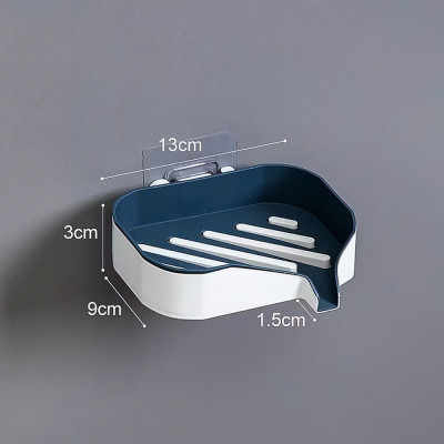 Giá Đỡ Xà Phòng Mút Rửa Chén Hai Tầng Gắn Tường Không Đục Lỗ, Sáng Tạo Cho Nhà Tắm - HÀNG CHÍNH HÃNG MINIIN