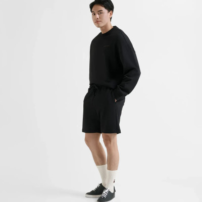 Quần short nỉ nam có hình thêu Form Relax - ROUTINE 10F24PKS001R1 | ROUTINE CÀ MAU