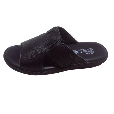 Dép Nam Quai Ngang Da Bò Thật TiTi ĐÔ Cao Cấp DN248d