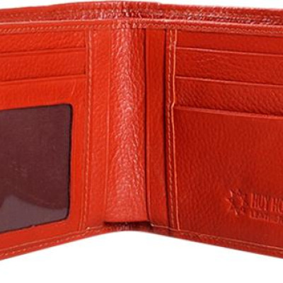 Ví Nam Da Cá Sấu Huy Hoàng HT2221 (12.5 x 10 cm) - Vàng