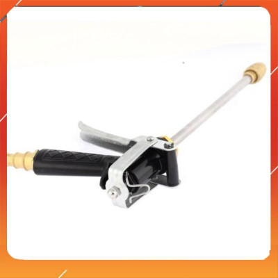 ️Evoucher Bộ dây vòi xịt nước rửa xe, tưới cây , tăng áp 3 lần, loại 3m, 5m 206318Dđầu đồng, cút, nối PE, d.vàng
