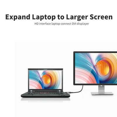 VENTION HD Male to DVI Female Adapter DVI24+1/24+5 to 1080P HD Video Converter Cable DVI to HD and HD to DVI for Laptop