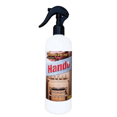 [Tết 2025] Nước lau bàn thờ án gian Hando 500ml hương quế