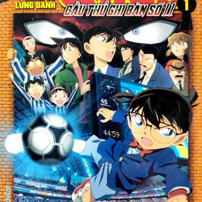 Thám Tử Lừng Danh Conan Hoạt Hình Màu: Cầu Thủ Ghi Bàn Số 11 - Tập 1 (Tái Bản 2023)