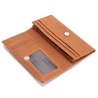 Ví Nữ Huy Hoàng HT3101 (9 x 18.5 cm) - Da Bò