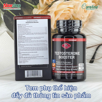 Testosterone Booster Olympian Labs hộp 60 viên tăng cường sinh lý cải thiện sức khỏe nam giới