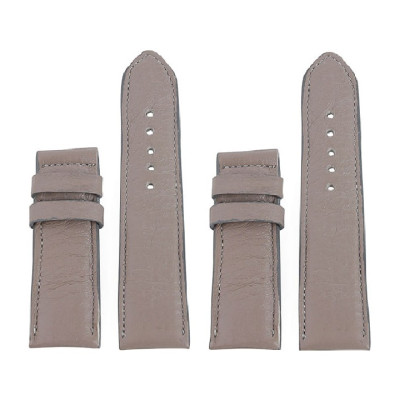 HC8133-34-35-36 - Dây đồng hồ Huy Hoàng da bò size 22, 24, 26 màu trắng, cam, kem, tím nhạt