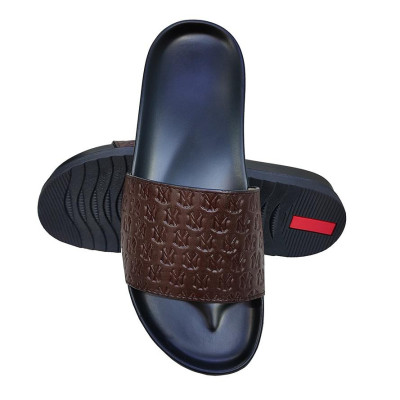 Dép Nam Quai Ngang HÀ NAM Da Bò Thật Cao Cấp DNA2182