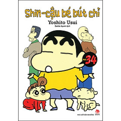Shin - Cậu Bé Bút Chì Tập 34 (Tái Bản 2023)
