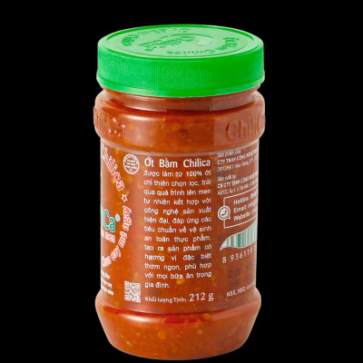 Ớt Bằm Chilica 212g