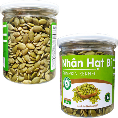 [Combo 2 Hũ Tổng 500G] Nhân Hạt Bí Xanh Bổ Dưỡng Hiệu SK FOOD