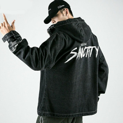 Áo khoát đẹp mũ jean form rộng Limit đẹp hàng bao chất-A3106