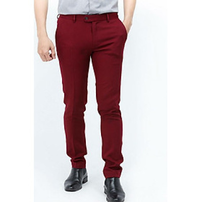 Quần Tây Nam Titishop QTN47 - Đỏ Đô