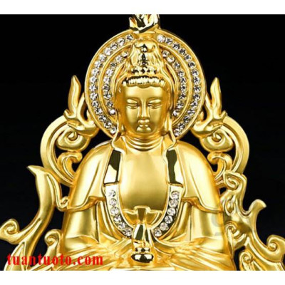 Tượng phật bà hai mặt để ô tô