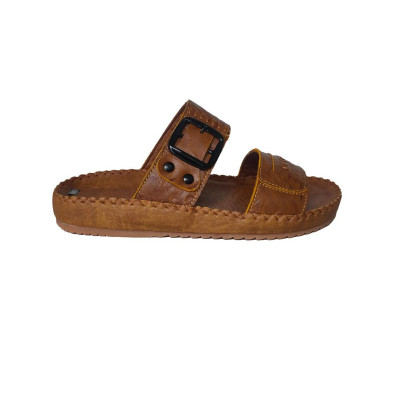 Dép Nam Quai Ngang Da Bò Thật TiTi ĐÔ Cao Cấp DNA2175d