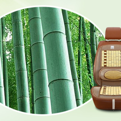 Đệm Lót Ghế Tựa Lưng Trên Xe Ô Tô, Văn Phòng Thẻ Tre Thoáng Khí, Mát Lạnh | Giảm Đau Mỏi Khi Ngồi Lâu