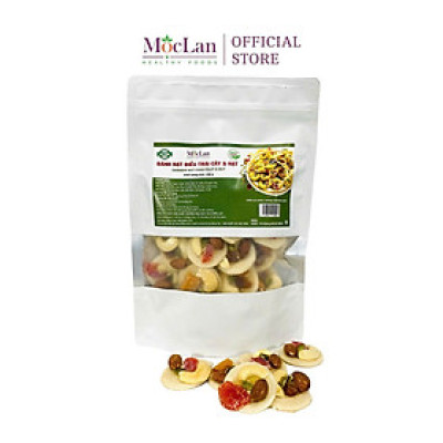 Bánh đồng tiền mix hạt Mộc Lan - ăn kiêng giảm cân - bánh ngũ cốc dinh dưỡng healthy 250g, 450g