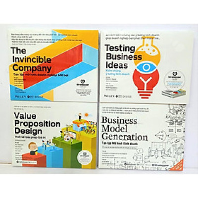 Combo Kiểm chứng ý tưởng kinh doanh-Tạo lập mô hình kinh doanh-Thiết kế giải pháp giá trị-Tạo lập mô hình doanh nghiệp