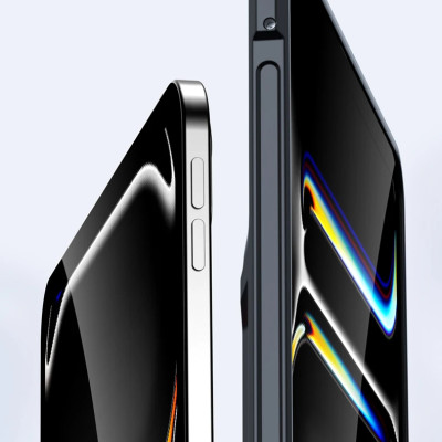 [iPad Air 6 M2] Ốp lưng dành cho iPad Air 6 M2-11 inch 2024. iPad Air 6 M2 - 13 inch 2024 hiệu XUNDD có giá đỡ ,trong viền màu, chống ố chống sốc cao cấp - Hàng Chính Hãng 