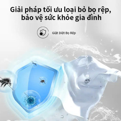 Máy Giặt Hisense 13kg WTJH1313UB Giặt thông minh AI tiết kiệm điện và nước, bảo hành 2 năm - HÀNG CHÍNH HÃNG