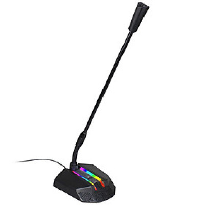 Micrô USB cho Máy tính thu nhận đa hướng 360 °  chiếu sáng RGB Cắm và có thể điều chỉnh