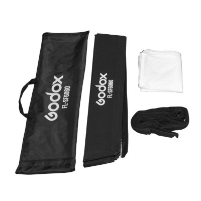 Bộ Softbox Godox FL-SF6060 với Túi  bằng vải mềm dạng lưới tổ ong sử dụng trong chụp ảnh