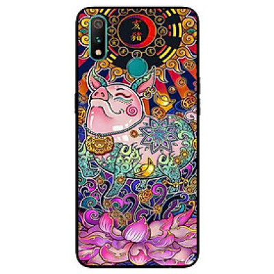 Ốp Lưng in cho Realme 3 Pro Mẫu 12 Con Giáp Hợi - Hàng Chính Hãng