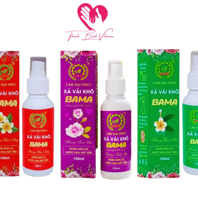 Xịt xả vải khô Lâm Đại Phúc hương nước hoa