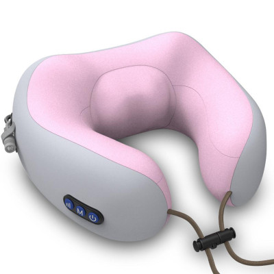 Gối Massage Vòng Cổ Chữ U Đa Năng Gối Ngủ Văn Phòng Gối Đi Du Lịch 