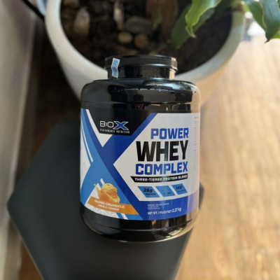 Sữa Tăng Cơ Power Whey Complex BioX - Hộp 2.27kg