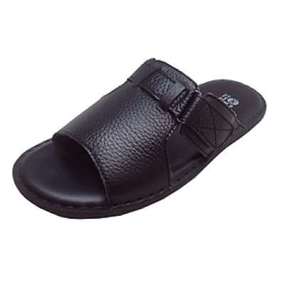 Dép Nam Quai Ngang Da Bò Thật TiTi ĐÔ Cao Cấp DN248d