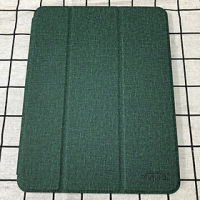 Bao da chính hãng Mutural cao cấp cho iPad Pro 11.0 2020 có khay đựng bút - Xanh rêu