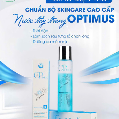 Nước tẩy trang đá khoáng Optimus Thanh Mộc Hương 200ml