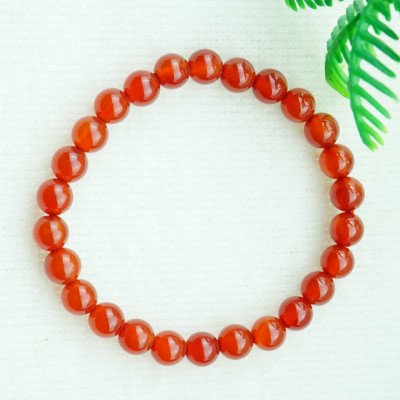 Vòng Tay Phong Thủy Mã Não Đỏ 5 ly – Bí quyết thu hút tài lộc, may mắn và tình duyên dành riêng cho nữ mệnh Hỏa !