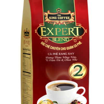 Combo 5 Cà Phê Rang Xay Expert Blend 2 KING COFFEE - Túi 500g + tặng 1 túi Expert cùng loại