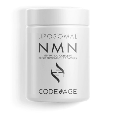 ( Nhập khẩu, có tem phụ) Viên uống ngăn ngừa lão hóa kéo dài tuổi thọ và trẻ hóa làn da Codeage Liposomal NMN - 90 Viên