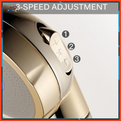 Đầu vòi sen lọc nước áp suất cao có thể tháo rời 360 độ vàng bạc 206782 GOLD-206783 BẠC