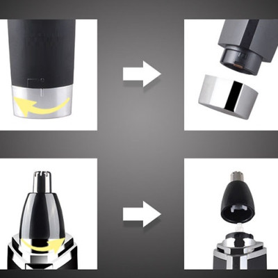 Máy Cắt Tỉa Lông Mũi Cao cấp Loại Xịn Tặng kèm pin