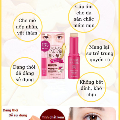 [CHĂM SÓC CHUYÊN SÂU] Combo Bộ 3 Sản Phẩm KEM DƯỠNG CỔ, THỎI SON MẮT & KEM DƯỠNG TAY Nhật Bản, MICCOSMO Hurry Harry, Xóa Bỏ Nếp Nhăn, Ngăn Ngừa Lão Hóa (CB13)