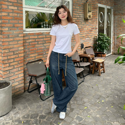 Quần Jeans form rộng cá tính, có size cho nữ Kobi Miều Est.2013