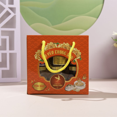 Lốc 6 Hũ Yến Sào Chưng Đường Kiêng Nhân Việt 30% Yến 70ml/Hũ