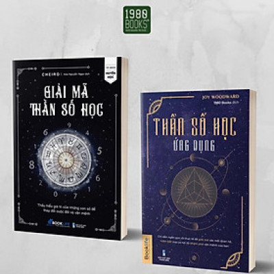 Sách - Combo 2 Cuốn: Giải Mã Thần Số Học + Thần Số Học Ứng Dụng - 1980 Books