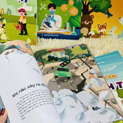 Sách- Vũ Trụ Kỳ Bí trong bộ 10 Vạn Câu Hỏi Vì Sao - Tủ sách Em yêu Khoa học (Phiên bản mới nhất)