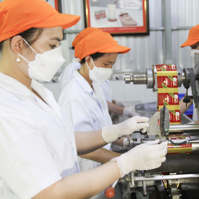 Dừa sáp sấy dẻo VICOSAP nguyên chất ít ngọt béo thơm đặc sản Trà Vinh